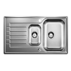 Zlewozmywak Blanco ZIA 6S z korkiem automatycznym stal szczotkowana 514615